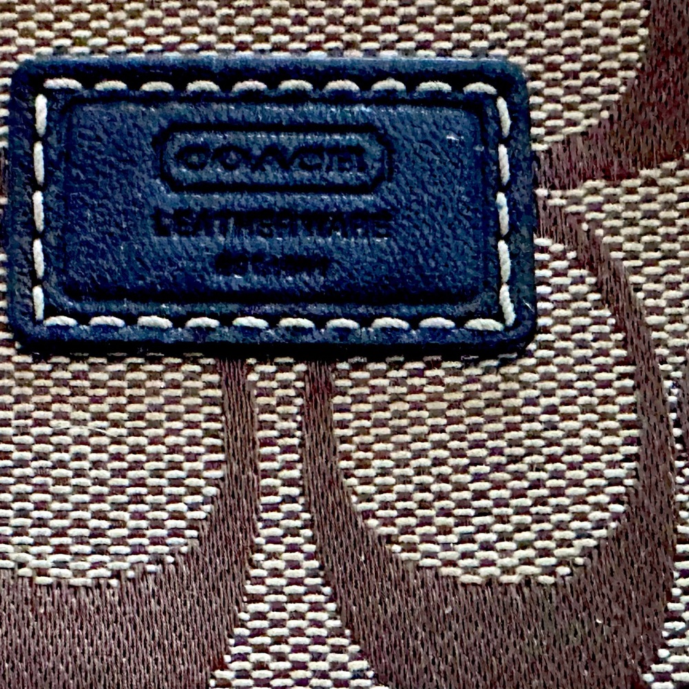 Authentic coach wristlet.